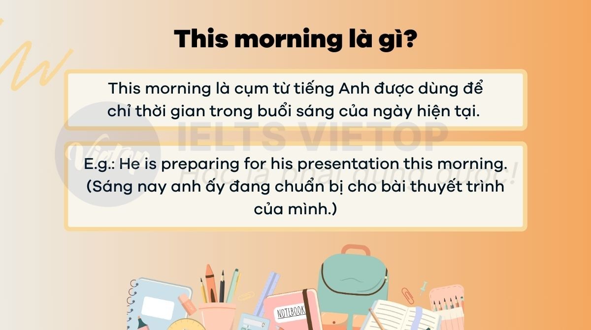 This Morning Dùng Thì Gì? Giải Thích Chi Tiết & Bài Tập Áp Dụng This Morning Dùng Thì Gì? Giải Thích Chi Tiết & Bài Tập Áp Dụng
