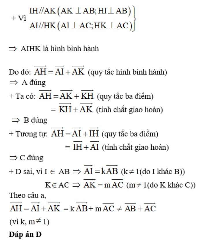 **Trong Các Phép Biến Hình Sau Phép Nào Không Phải Là Phép Dời Hình?**