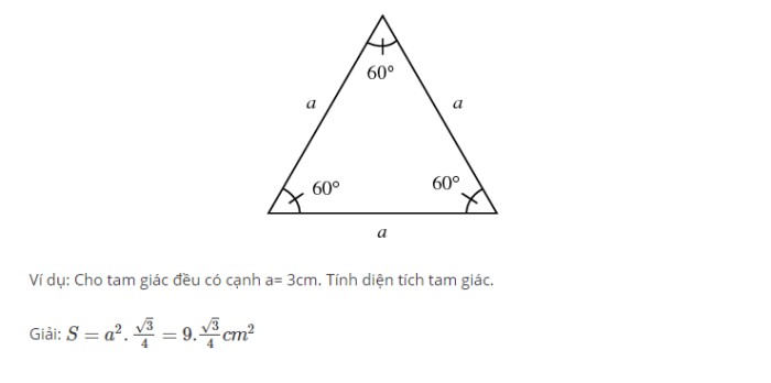 **Công Thức Tam Giác Đều: Giải Mã Bí Mật Diện Tích & Ứng Dụng** **Công Thức Tam Giác Đều: Giải Mã Bí Mật Diện Tích & Ứng Dụng**