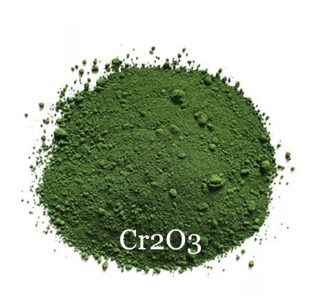 Crom III oxit màu xanh lục