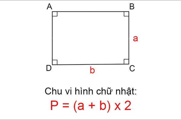 Cách Tính Một Chu Vi Hình Chữ Nhật: Công Thức và Bài Tập Cách Tính Một Chu Vi Hình Chữ Nhật: Công Thức và Bài Tập