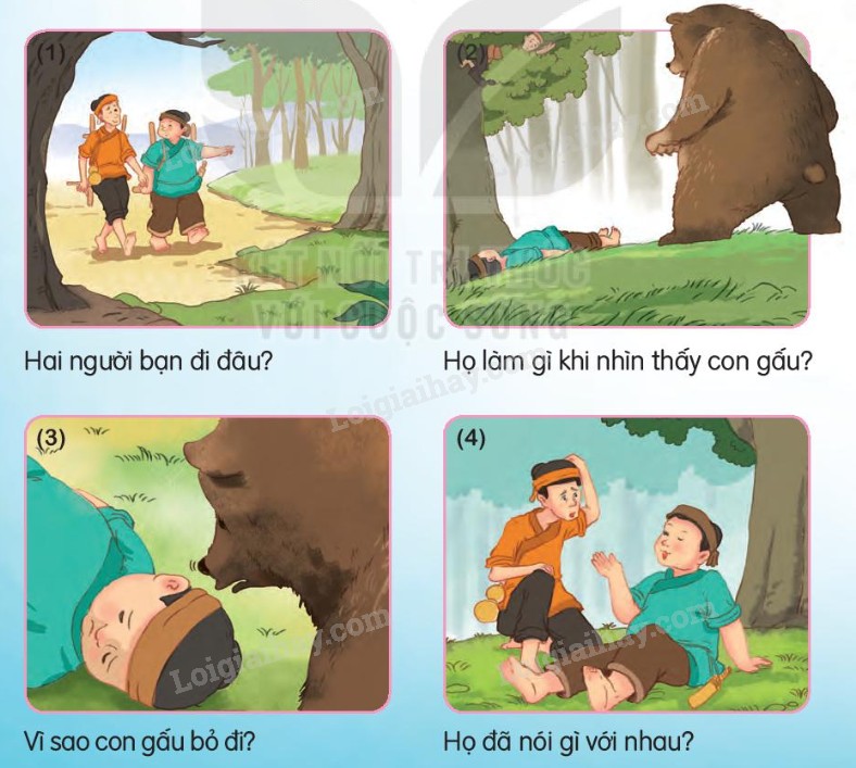 Hai Người Bạn Và Con Gấu: Bài Học Đắt Giá Về Tình Bạn Hai Người Bạn Và Con Gấu: Bài Học Đắt Giá Về Tình Bạn