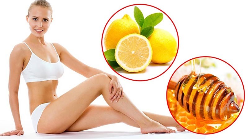 Mật ong và chanh giúp giảm cân