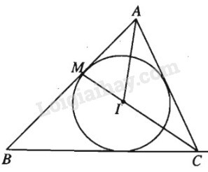 Cho Tam Giác ABC Có AB=c, BC=a, CA=b: Giải Chi Tiết Cho Tam Giác ABC Có AB=c, BC=a, CA=b: Giải Chi Tiết