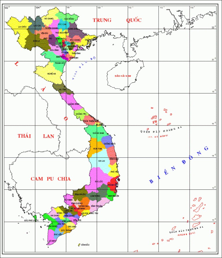 Phần Đất Liền Nước Ta Nằm Trong Hệ Tọa Độ Địa Lý Nào? Phần Đất Liền Nước Ta Nằm Trong Hệ Tọa Độ Địa Lý Nào?