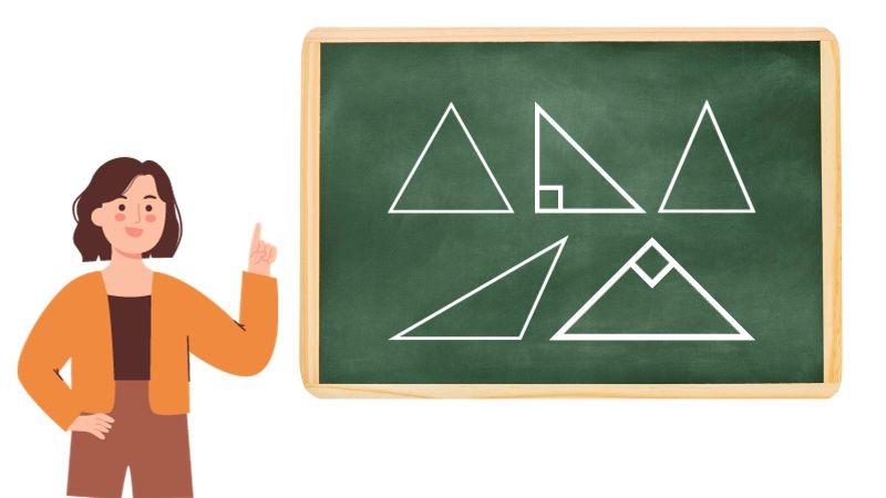 Lưu ý về tính chất của các loại tam giác