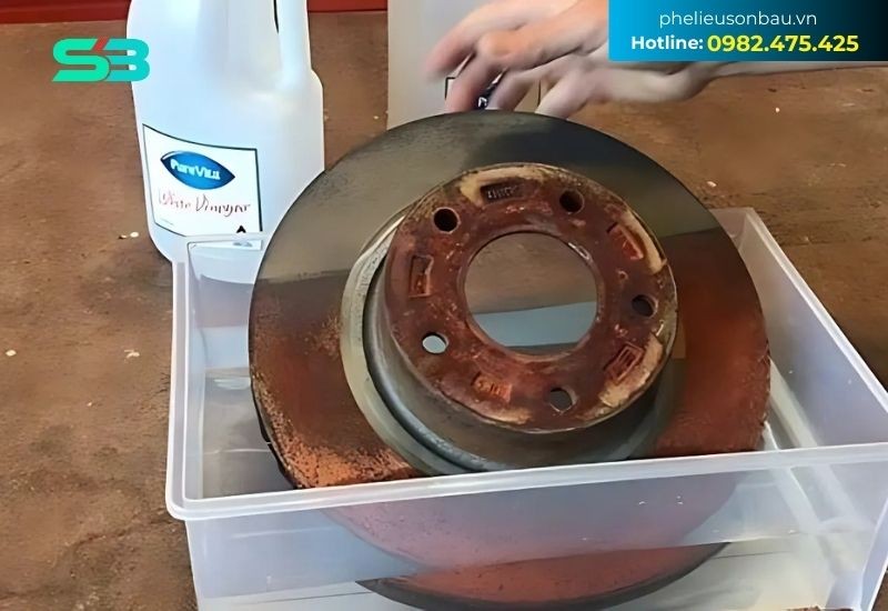 Xử lý kim loại bị oxi hóa bằng hóa chất