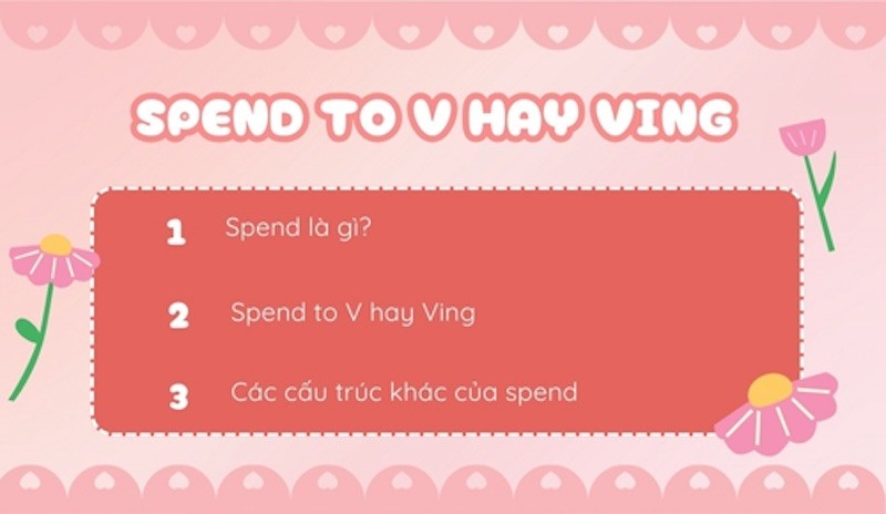 Spend Đi Với To V Hay Ving? Giải Thích Chi Tiết Và Bài Tập Ứng Dụng Spend Đi Với To V Hay Ving? Giải Thích Chi Tiết Và Bài Tập Ứng Dụng