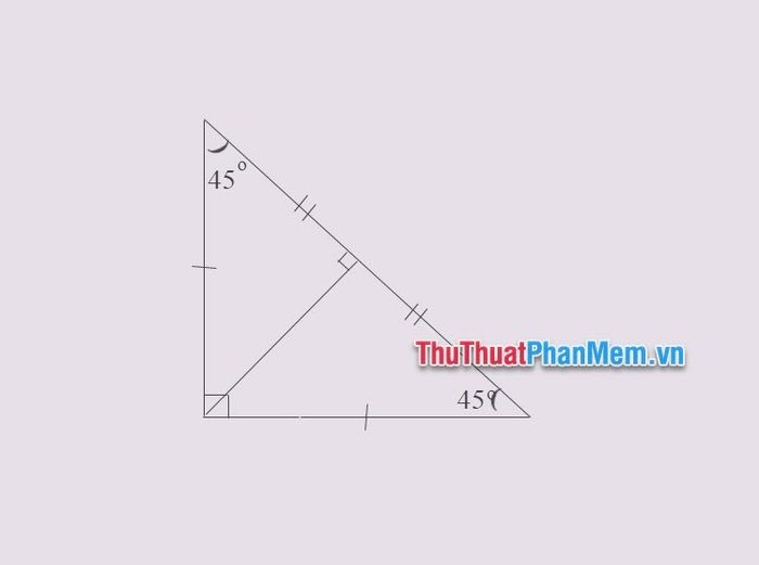 Đường Cao Trong Tam Giác Vuông Cân Là Gì? Cách Tính Chi Tiết Đường Cao Trong Tam Giác Vuông Cân Là Gì? Cách Tính Chi Tiết