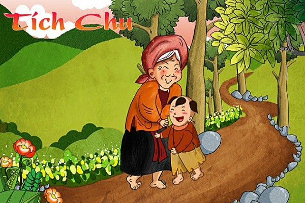 Hình ảnh minh họa: Tích Chu chăm sóc bà sau khi bà trở lại thành người