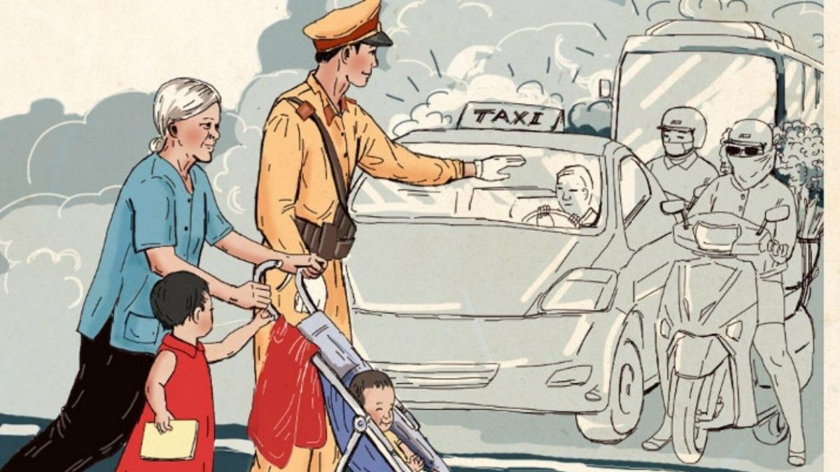 hình ảnh Vẽ Tranh Ước Mơ Của Em Làm Công An