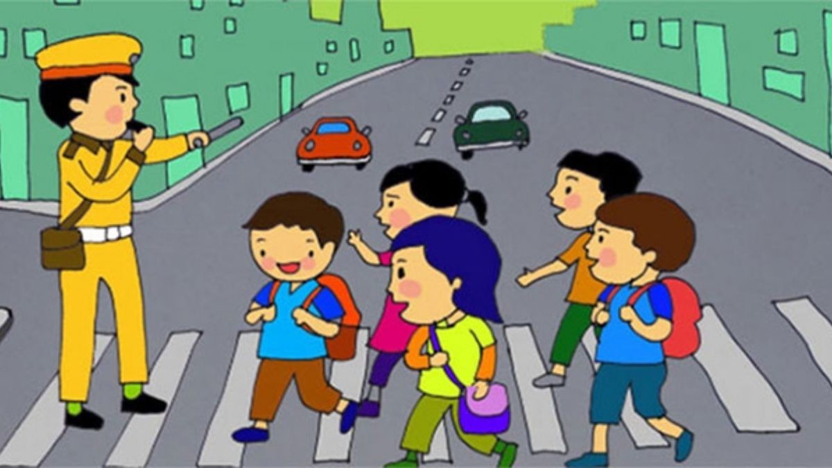 Vẽ Tranh Ước Mơ Của Em Làm Công An