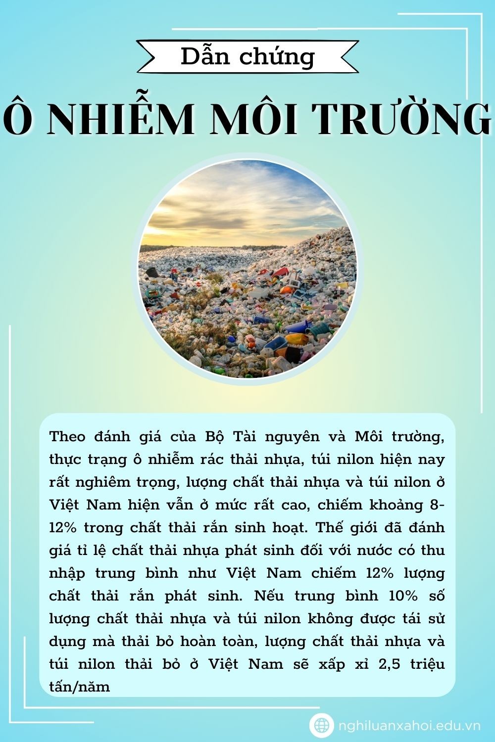 Dẫn Chứng Về Ô Nhiễm Môi Trường Hiện Nay Tại Việt Nam: Thực Trạng và Giải Pháp Dẫn Chứng Về Ô Nhiễm Môi Trường Hiện Nay Tại Việt Nam: Thực Trạng và Giải Pháp